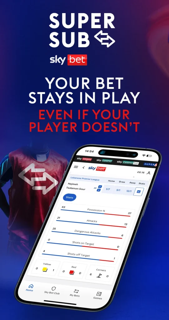 Sky Bet App Features